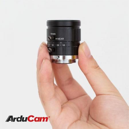 디바이스마트,MCU보드/전자키트 > 카메라/비디오 > 스캐너/기타/악세사리,ArduCAM,Arducam C-Mount 16mm 수동 초점 렌즈 [LN045],초점 유형 : 수동 / 초점 거리 : 12mm / 마운트 : C 마운트