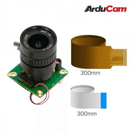 디바이스마트,오픈소스/코딩교육 > 라즈베리파이 > 라즈베리파이 카메라모듈/렌즈,ArduCAM,Arducam IR-CUT HQ 카메라 모듈 [B0270],조명 상태에 따라 자동으로 전환되는 기계식 IR 차단 필터를 제공합니다.