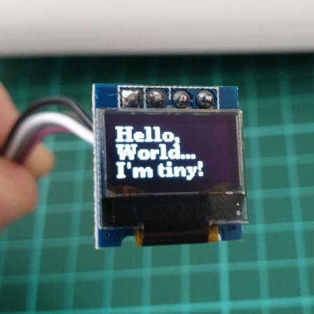 디바이스마트,LED/LCD > LCD 캐릭터/그래픽 > 그래픽 OLED,SZH,0.49인치 I2C OLED 화이트,손톱만한 크기의 콤팩트 OLED 디스플레이입니다. / 전압 : 2.8V~3.3V / 색상 : 화이트 / 인터페이스 : I2C / 핀헤더 타입