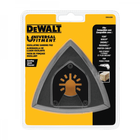 디바이스마트,수공구/전자공구/전동공구 > 전동/엔진공구 > 샌더/광택공구류,디월트,삼각 샌딩판 DWA4200,다용도 삼각 샌딩판 93mm x 93mm 원산지 중국