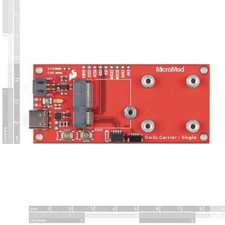 디바이스마트,MCU보드/전자키트 > 프로세서/개발보드 > ARM > 기타,SparkFun,SparkFun MicroMod Qwiic Carrier Board - Single [DEV-17723],MicroMod M.2 소켓 / 다른 Qwiic 장치와 호환하여 프로토 타입 제작 가능
