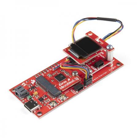 디바이스마트,MCU보드/전자키트 > 프로세서/개발보드 > ARM > 기타,SparkFun,SparkFun MicroMod Qwiic Carrier Board - Single [DEV-17723],MicroMod M.2 소켓 / 다른 Qwiic 장치와 호환하여 프로토 타입 제작 가능