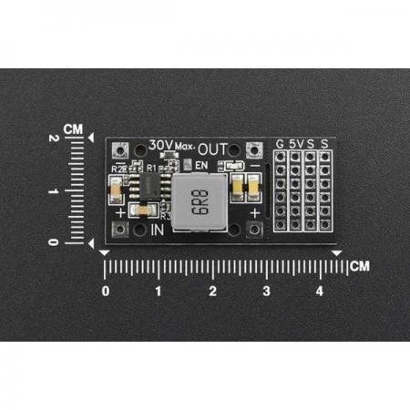 디바이스마트,MCU보드/전자키트 > 전원/신호/저장/응용 > 레벨컨버터/전압관리,DFROBOT,DC-DC Buck Converter 7-24V to 5V 4A [DFR0831],DFROBOT 20W DC-DC벅 컨버터 전원 모듈 / 7~24V 입력 및 5V/4A 출력 / 변환 효율:90 % / 온보드 6 개의 출력 포트