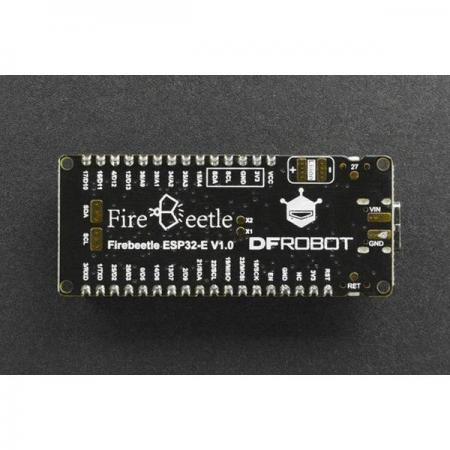 디바이스마트,오픈소스/코딩교육 > 파이썬/IoT 개발 보드 > ESP32,DFROBOT,FireBeetle ESP32-E IoT Microcontroller with Header (Supports Wi-Fi & Bluetooth) [DFR0654-F],FireBeetle ESP32-E 는 듀얼 코어 칩이있는 ESP-WROOM-32E 기반 메인 컨트롤러 보드 / WiFi 및 Bluetooth 듀얼 모드 통신을 지원 / Arduino 프로그래밍 지원 / 작동 전압 : 3.3V