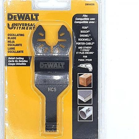 디바이스마트,수공구/전자공구/전동공구 > 전동/엔진공구 > 절단공구 > 만능커터날,디월트,멀티커터날 목재용 DWA4208,섬세한 진동 절단 / 목재, PVC,석고 / 10 x 43mm 12TPI HCS / 원산지 중국
