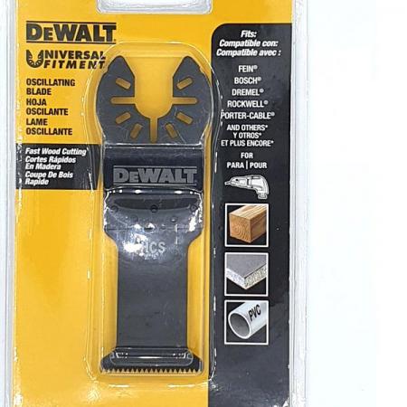 디바이스마트,수공구/전자공구/전동공구 > 전동/엔진공구 > 절단공구 > 만능커터날,디월트,멀티커터날 목재용 DWA4206,빠른 진동 절단 / 목재, PVC,석고 / 30 x 43mm 12TPI HCS / 원산지 중국