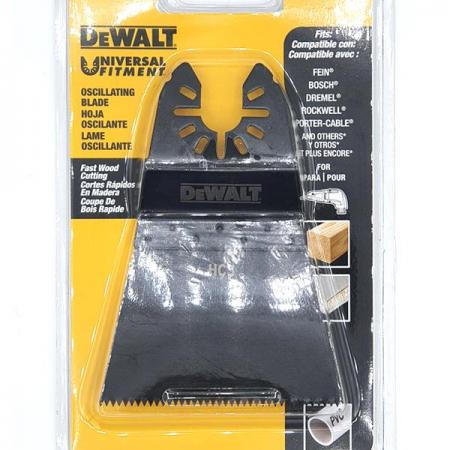 디바이스마트,수공구/전자공구/전동공구 > 전동/엔진공구 > 절단공구 > 만능커터날,디월트,멀티커터날 넓은목재용 DWA4207,빠른 진동 절단 넓은 톱날 / 목재, PVC,석고 / 65 x 43mm 12TPI HCS / 원산지 중국