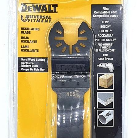 디바이스마트,수공구/전자공구/전동공구 > 전동/엔진공구 > 절단공구 > 만능커터날,디월트,멀티커터날 단단한목재용 DWA4205,강한 목재 절단 / 목재, PVC,석고 / 30 x 67mm 14TPI HCS / 원산지 미국