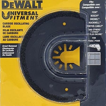 디바이스마트,수공구/전자공구/전동공구 > 전동/엔진공구 > 절단공구 > 만능커터날,디월트,멀티커터날 몰탈제거 DWA4219,몰탈 줄눈 제거 / 95mm 3mm / 원산지 중국