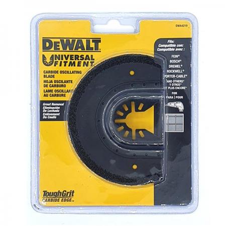 디바이스마트,수공구/전자공구/전동공구 > 전동/엔진공구 > 절단공구 > 만능커터날,디월트,멀티커터날 몰탈제거 DWA4219,몰탈 줄눈 제거 / 95mm 3mm / 원산지 중국