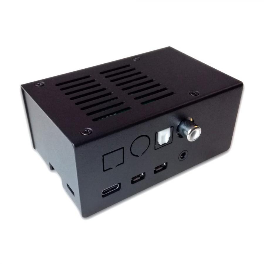 STEEL CASE FOR HIFIBERRY DIGI, PI 4, V2