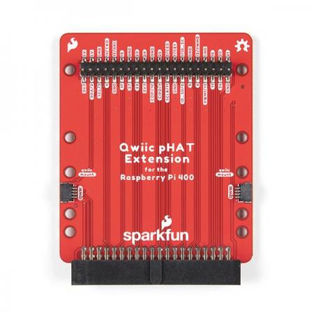 디바이스마트,오픈소스/코딩교육 > 라즈베리파이 > 라즈베리파이 확장보드/HAT,SparkFun,SparkFun Qwiic pHAT Extension for Raspberry Pi 400 [DEV-17512],SparkFun Qwiic pHAT Extension for Raspberry Pi 400 / Qwiic지원 장치를 I2C bus에 연결하는 빠르고 쉬운 솔루션을 제공 / 2x20 직각 헤더를 사용하여 Raspberry Pi 400의 GPIO에 연결되고 PCB 가장자리까지 확장