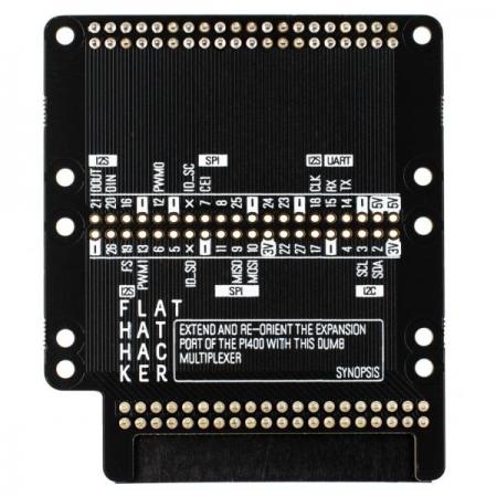 디바이스마트,오픈소스/코딩교육 > 라즈베리파이 > 라즈베리파이 확장보드/HAT,Pimoroni,Flat HAT Hacker for Raspberry Pi 400 [PIM536],Flat HAT Hacker /  Pi 400 뒷면에 HAT,미니 HAT을 부착하여 Pi 400의 키보드와 일치하도록 함 / 고해상도 터치 스크린 디스플레이 ,컨트롤 패널 추가 가능