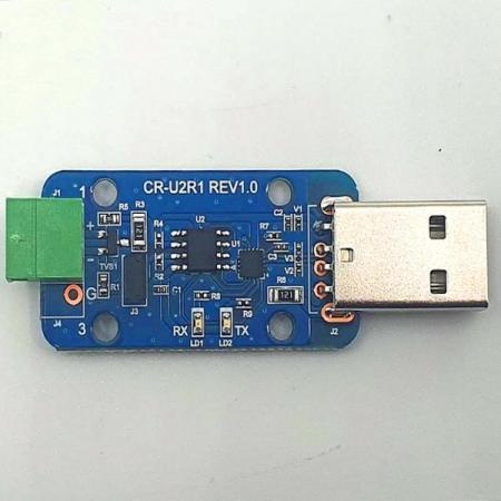 디바이스마트,MCU보드/전자키트 > 전원/신호/저장/응용 > 인터페이스/먹서,(주)씨알지테크놀러지,USB to RS485 Board [CR-U2R1],40.0mm X 20.0mm / Power supply 3.0 to 5.25V / Temperature : -40 to + 85°C