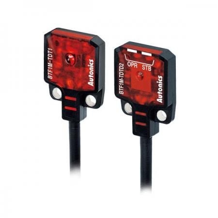 디바이스마트,센서 > 광센서 > 산업용 광센서 > 포토센서,(주)오토닉스,초박형 포토센서 BTF1M-TDTD,포토센서 / 검출거리:1m / 검출방식: 투과형 / 전원전압: DC / 동작모드: Dark ON / 제어출력: NPN 오픈 콜렉터