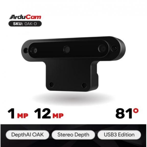 OpenCV AI Kit OAK-D : OV9282 × 2 + IMX378 + Intel Movidius Myriad X for Depth AI OAK [OAK-D]