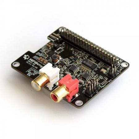 디바이스마트,오픈소스/코딩교육 > 라즈베리파이 > 라즈베리파이 확장보드/HAT,HiFiBerry,HiFiBerry DAC2 HD,하이-엔드 라즈베리파이 DAC 확장보드 / 기존 DAC+ Pro 대비 더 높은 다이나믹 레인지(진폭), 더 낮은 노이즈 플로어(잡음) 및 디스토션(왜곡) / DSP 애드온 헤더 - AAmp60 호환 / 최소사양 : Linux 커널 4.19.97 / 9.5 × 7.5 × 2.5 cm