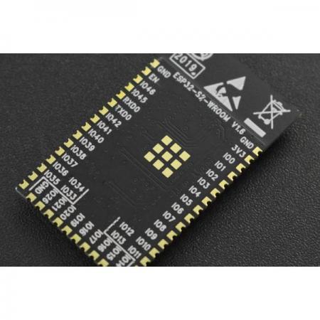 디바이스마트,MCU보드/전자키트 > 통신/네트워크 > 와이파이,DFROBOT,ESP32-S2-WROOM Wi-Fi Module (PCB antenna) [DFR0743-WROOM],ESP32-S2- WROOM / 풍부한 주변 장치와 고성능을 갖춘 WiFi MCU 모듈 / 42핀 ,4MB 플래시 /ESP32-S2 칩 / 크기 : (18 x 31 x 3.3) mm / 최대 150Mbps의 데이터 속도