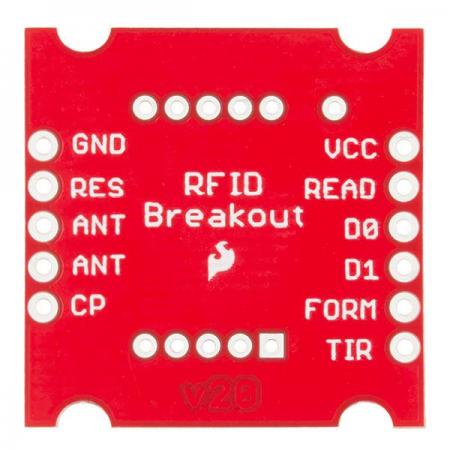 디바이스마트,MCU보드/전자키트 > 통신/네트워크 > RFID,SparkFun,SparkFun RFID Reader Breakout [SEN-13030],SparkFun RFID simple Break out board / 2mm 핀을 0.1 헤더로 변환 / ID-3LA, ID-12LA 및 ID-20LA 사용시 브레이크 아웃 보드에 직접 납땜 하거나 2mm 소켓 사용가능 /VCC, READ, D0, D1, FORM, TIR, CP, ANT, RES 및 GND를 모두 포함