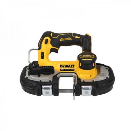 디바이스마트,수공구/전자공구/전동공구 > 전동/엔진공구 > 충전공구 > 충전원형톱/커터,디월트,컴팩트 충전 밴드쏘 DCS377N (20V/베어툴),브러쉬리스 / 배터리, 충전기 별도구매 / 18V (20V MAX) 충전 밴드쏘 / 최대절단능력 46mm / 간편한 날 조정 및 교환 / 편리한 속도 조절