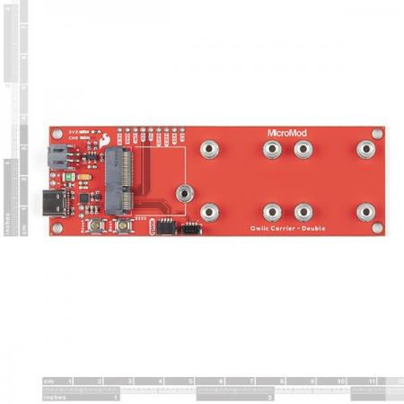 디바이스마트,MCU보드/전자키트 > 프로세서/개발보드 > ARM > 기타,SparkFun,SparkFun MicroMod Qwiic Carrier Board - Double [DEV-17724],SparkFun MicroMod Qwiic Carrier Board - Double / Qwiic 장치로 신속하게 프로토 타입 만들수 있는 보드 / MicroMod M.2 소켓 / 2 개의 Qwiic 커넥터