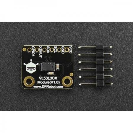 디바이스마트,MCU보드/전자키트 > 센서모듈 > 라이다/거리/초음파/라인 > 거리/근접센서,DFROBOT,Fermion: VL53L3CX ToF Distance Ranging Sensor (Breakout) [SEN0378],Fermion : VL53L3CX ToF 거리 측정 센서 브레이크 아웃 / 감지 범위 : 25-3000mm / 전원 공급 장치 : 3.3V~5V