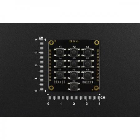 디바이스마트,MCU보드/전자키트 > 센서모듈 > 소리/음성센서,DFROBOT,Fermion: ADKey Board -10 Keys (Breakout) [DFR0792],음성 녹음기 모듈 구동  ADKey 보드 / 10개 키 포함 / 메인 컨트롤러의 ADkey 입력으로 사용가능 / 전원 공급 장치 : 3.3 ~ 5V