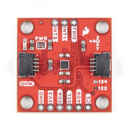 디바이스마트,MCU보드/전자키트 > 센서모듈 > 가속도/자이로/지자기 > 가속도,SparkFun,SparkFun Triple Axis Accelerometer Breakout - KX134 (Qwiic) [SEN-17589],Kionix의 KX134 디지털 가속도계를위한 간단한 Qwiic 브레이크 아웃 / ± 8g/16g/32g/64g의 가속 측정 범위 4개를 갖춘 저전력 16비트 3축 가속도계