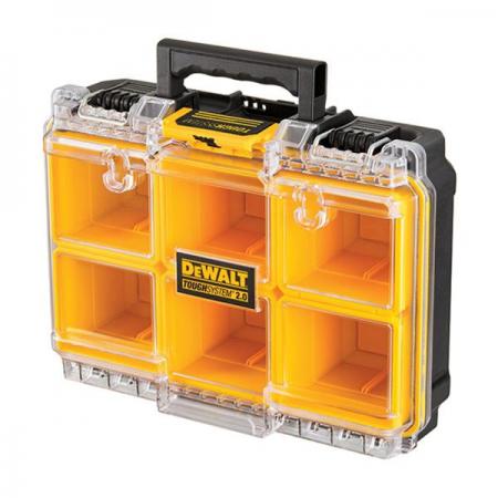 디바이스마트,공구함/작업대/엔클로저 > 공구함/부품함 > 이동공구함 > 디월트/스탠리 이동공구함,디월트,터프시스템2.0 콤팩트 부품함 DWST83392-1,외부 사이즈 132 x 266 x 367mm / 내부 사이즈 100 x 210 x 330mm / IP65 / 원산지 이스라엘
