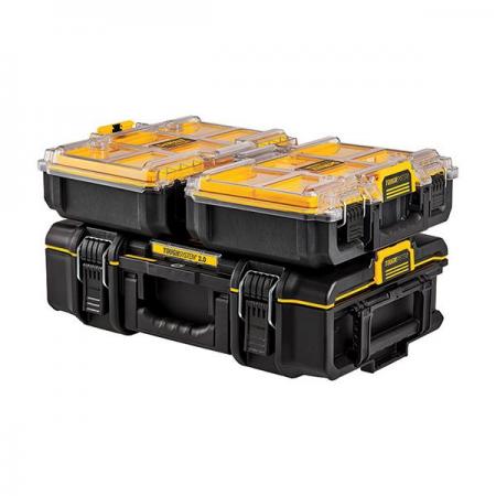 디바이스마트,공구함/작업대/엔클로저 > 공구함/부품함 > 이동공구함 > 디월트/스탠리 이동공구함,디월트,터프시스템2.0 콤팩트 부품함 DWST83392-1,외부 사이즈 132 x 266 x 367mm / 내부 사이즈 100 x 210 x 330mm / IP65 / 원산지 이스라엘