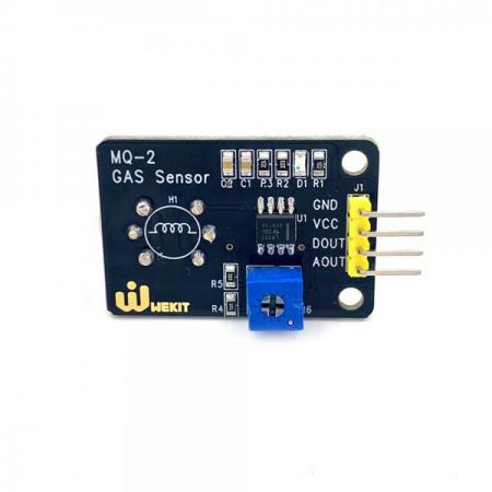디바이스마트,MCU보드/전자키트 > 센서모듈 > 먼지/가스/연기/불꽃 > 가스/공기질/연기센서,WEKIT,WK MQ-2 가스센서 모듈 [WK-ADA-M22],Wekit MQ-2센서 모듈 / 연기, 부탄, 메탄, 프로판, 알코올, 수소, LGP등  감지 / 전압: 5V / 아날로그, 디지털 신호 출력 / 사이즈: 가로 35mm, 세로 24mm