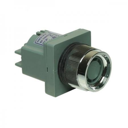 디바이스마트,스위치/부저/전기부품 > 부저/스피커/사이렌 > 부저 > 산업용 부저,Koino,소형부저 Ø25 노출형 [KH-4025-1],산업용 / Ø25 / 노출형 / 전원전압: 110VAC / 음압: 약 65dB 이상(거리 1M) / 소형으로 배전반 취부 편리