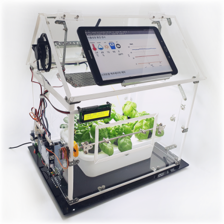 디바이스마트,오픈소스/코딩교육 > 아두이노 > 아두이노 교육용키트,Blueinno,스마트팜 인공지능 키트,실재배 미니챔버와 수경키트,고성능 제어보드,IoT센서로 구성된 스마트팜 MMB 키트로 아두이노 IoT 프로젝트/응용앱 만들기/웹서버 SW 구축을 교육할수 있는 교구