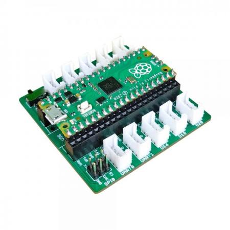 디바이스마트,오픈소스/코딩교육 > 라즈베리파이 > 라즈베리파이 확장보드/HAT,Seeedstudio,Grove Shield for Pi Pico v1.0 [103100142],다양한 종류의 Grove 커넥터와 통합되는 Raspberry Pi Pico 용 플러그 앤 플레이 쉴드