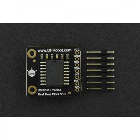 디바이스마트,MCU보드/전자키트 > 버튼/스위치/제어/RTC > RTC/타이머,DFROBOT,Fermion: DS3231 Precise RTC (Breakout) [DFR0819],DS3231 Precise RTC 모듈 / 작동 온도 : -40 ℃ ~ 85 ℃ / 전원 공급 장치 전압 : 3.3V-5.5V