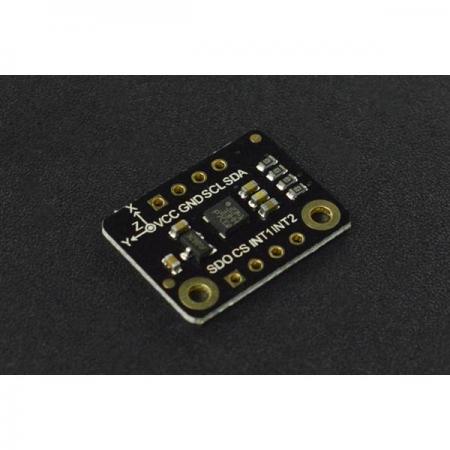 디바이스마트,MCU보드/전자키트 > 센서모듈 > 가속도/자이로/지자기센서 > 가속도센서,DFROBOT,Fermion: I2C LIS331HH Triple Axis Accelerometer (Breakout) [SEN0407],I2C LIS331HH 삼축 선형 가속도계 / ± 6g / ± 12g / ± 24g 스케일 범위 / 0.5Hz ~ 1kHz의 출력 데이터로 가속도 측정