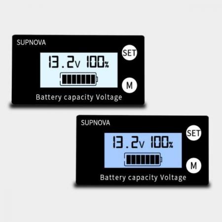 디바이스마트,MCU보드/전자키트 > 전원/신호/저장/응용 > 메타/측정기,SMG,배터리 전압 온도 표시기 [SZH-BCV001],색상 : 블루 / 배터리 상태 표시기 / input : DC 8V-100V / 크기 : 61mm*33mm*15mm(w*h*d) / 작동전류 : 15mA