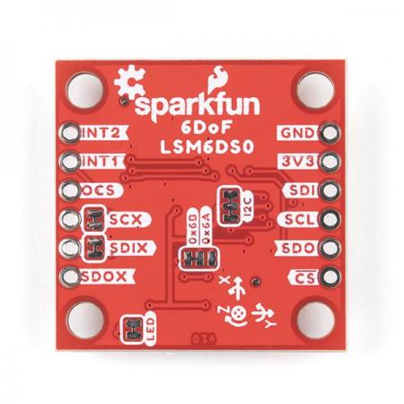 디바이스마트,MCU보드/전자키트 > 센서모듈 > 가속도/자이로/지자기센서 > 통합 6축,SparkFun,SparkFun 6 Degrees of Freedom Breakout - LSM6DSO (Qwiic) [SEN-18020],가속도계 및 자이로 스코프 센서 / 최대 6.66kHz 인식 / 측정범위 : ± 2 / ± 4 / ± 8 / ± 16g