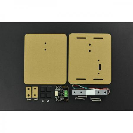 디바이스마트,MCU보드/전자키트 > 센서모듈 > 기압/무게/로드셀/Flex > 로드셀/무게/압력센서,DFROBOT,Gravity: HX711 Weight Sensor Kit [KIT0176],Gravity : HX711 무게 센서 키트 / 측정 범위 : 1g-1000g / 일 전압 : 3.3V / 5V