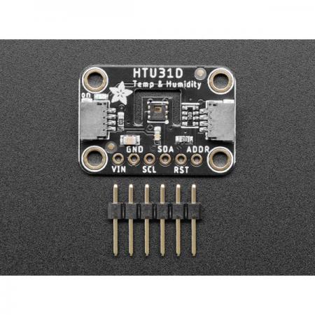 디바이스마트,MCU보드/전자키트 > 센서모듈 > 온도/습도 > 온습도겸용,Adafruit,Adafruit HTU31 Temperature & Humidity Sensor Breakout Board - STEMMA QT / Qwiic [ada-4832],I2C 디지털 온,습도 센서 브레이크 아웃 보드 / 온도 범위 : 0 ~ 70°C