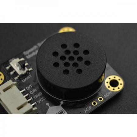 디바이스마트,MCU보드/전자키트 > 센서모듈 > 소리/음성센서,DFROBOT,Gravity: Speech Synthesis Module(Support English and Chinese) [DFR0760],영어/중국어 지원 가능한 사운드 센서 /  I2C 및 UART  gravity 인터페이스를 사용 / 모듈안에 스피커 포함 / 전원 공급 장치 : 3.3V~5V