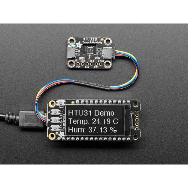 Adafruit HTU31 Temperature & Humidity Sensor Breakout Board - STEMMA QT / Qwiic [ada-4832]