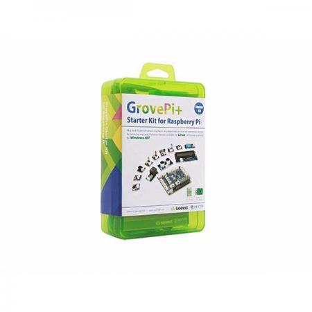 디바이스마트,오픈소스/코딩교육 > 라즈베리파이 > 라즈베리파이 교육용키트,Seeedstudio,GrovePi+ Starter Kit for Raspberry Pi A+,B,B+&2,3,4 (CE certified) [110060161],Raspberry Pi A +, B, B + / 2,3,4 와 호환 가능한 GrovePi 스타터 키트 / Raspberry Pi 보드 미포함