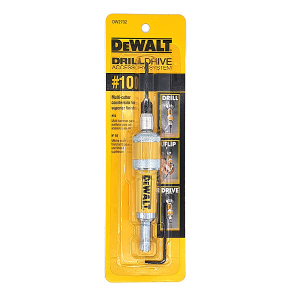 디바이스마트,수공구/전자공구/전동공구 > 초경/절삭공구 > 드릴류 > 목공드릴,디월트,퀵체인지 드릴 드라이브 #10 DW2702,멀티 이중기리비트 / 퀵체인지 드릴 드라이브 #10 