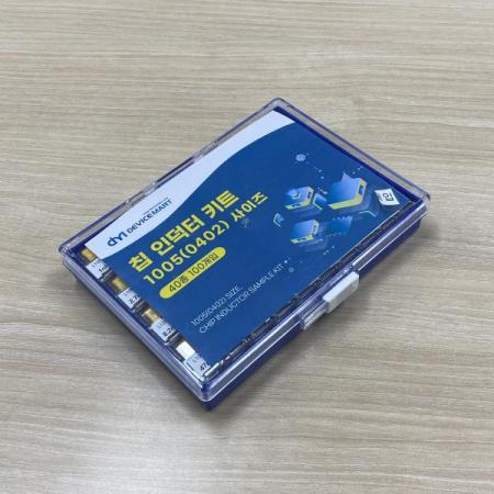 디바이스마트,RLC/수동소자 > 엔지니어 샘플키트 > 인덕터 키트 > 칩인덕터 키트,NT-KIT,칩인덕터키트 1005(0402) 사이즈  40종 100개입,칩인덕터키트 / 1005 / 40종