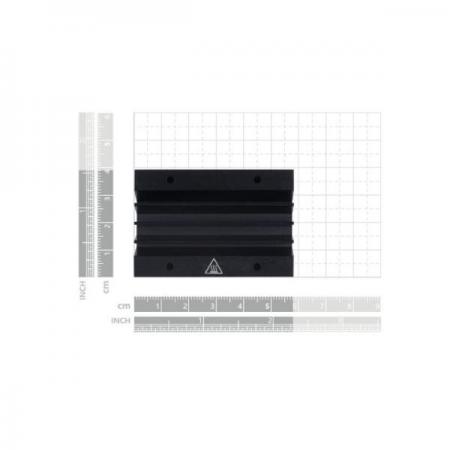 디바이스마트,MCU보드/전자키트 > 인공지능/임베디드/산업용 > 인공지능/머신러닝 > 인공지능 확장보드/액세서리,Seeedstudio,Aluminum Heatsink for Jetson Nano Module [114992686],Jetson Nano 모듈 용 알루미늄 방열판 / 치수 : 59mm x 39mm x 17.3mm