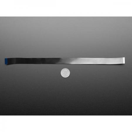 디바이스마트,오픈소스/코딩교육 > 라즈베리파이 > 아답터/방열판/OS/기타,Adafruit,Flex Cable for Raspberry Pi Camera or Display - 300mm / 12inch [ada-1648],라즈베리파이 카메라와 디스플레이 용 플렉스 케이블 - 12인치 300mm