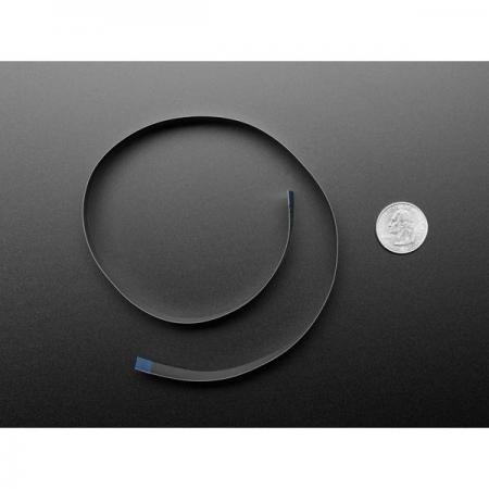 디바이스마트,오픈소스/코딩교육 > 라즈베리파이 > 아답터/방열판/OS/기타,Adafruit,Flex Cable for Raspberry Pi Camera or Display - 18inch / 457mm [ada-1730],라즈베리파이 카메라와 디스플레이 용 플렉스 케이블 - 18인치 457mm