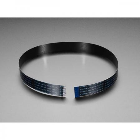 디바이스마트,오픈소스/코딩교육 > 라즈베리파이 > 아답터/방열판/OS/기타,Adafruit,Flex Cable for Raspberry Pi Camera or Display - 18inch / 457mm [ada-1730],라즈베리파이 카메라와 디스플레이 용 플렉스 케이블 - 18인치 457mm