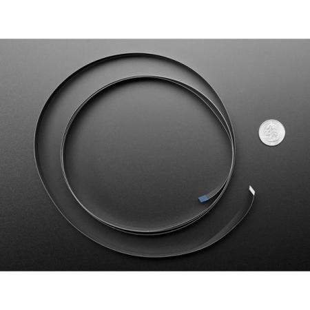 디바이스마트,오픈소스/코딩교육 > 라즈베리파이 > 아답터/방열판/OS/기타,Adafruit,Flex Cable for Raspberry Pi Camera or Display - 2 meters [ada-2144],라즈베리파이 카메라와 디스플레이 용 플렉스 케이블 - 2m